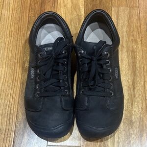 Keen Men's Black Low-Top Lace-Up Sneakers